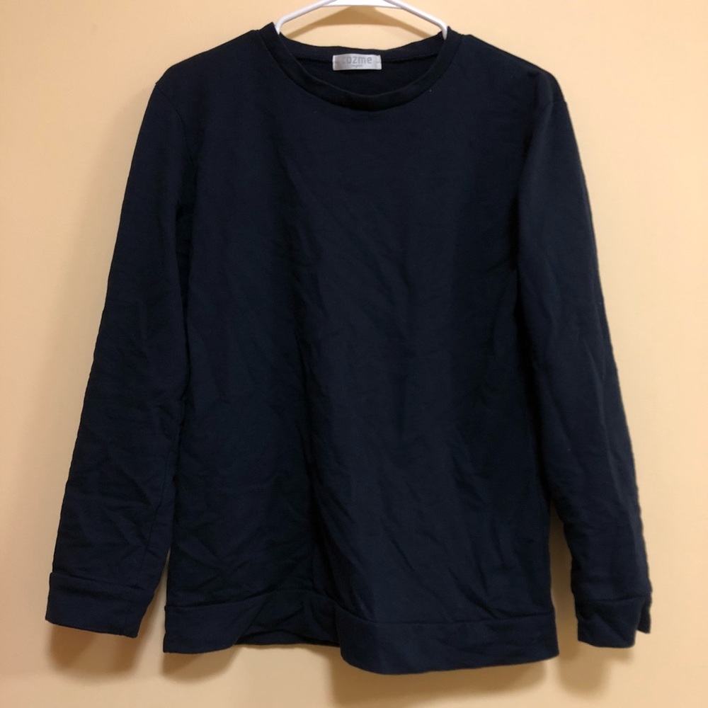 Blue sweatshirt